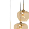 KARE Hängeleuchte Tulip Brass Ø45cm