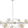 KARE Hängeleuchte Universe Chrom 110cm