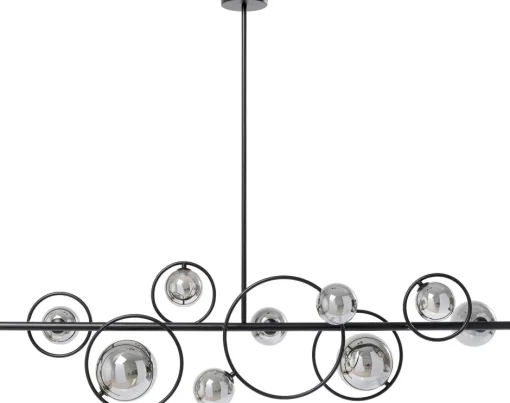 KARE Hängeleuchte Universe Schwarz 110cm