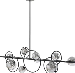 KARE Hängeleuchte Universe Schwarz 110cm