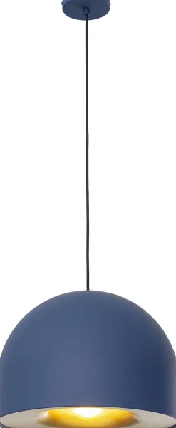 KARE Hängeleuchte Zen Blau Ø40cm
