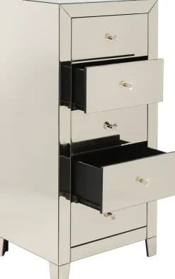 KARE Hochkommode Luxury Pearl 5 Schübe
