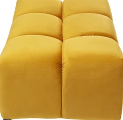 KARE Hocker Belami Velvet Amber