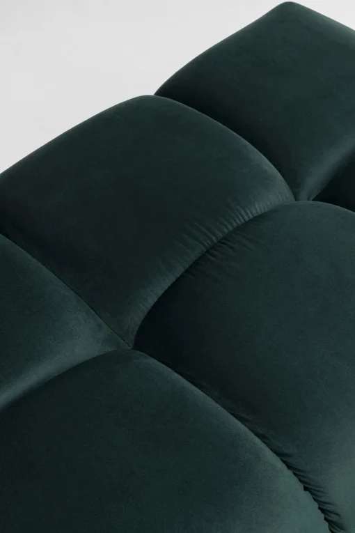 KARE Hocker Belami Velvet Dunkelgrün