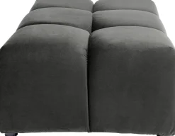 KARE Hocker Belami Velvet Grau