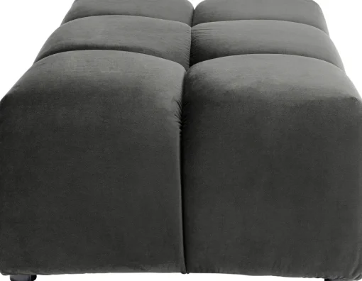KARE Hocker Belami Velvet Grau