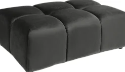 KARE Hocker Belami Velvet Grau