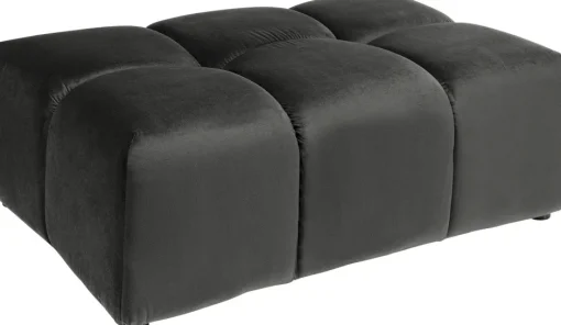 KARE Hocker Belami Velvet Grau