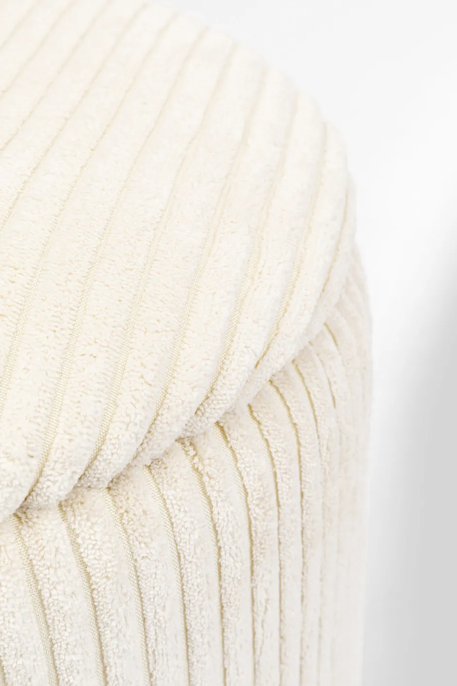 KARE Hocker Cherry Storage Cord Creme (2/Set)