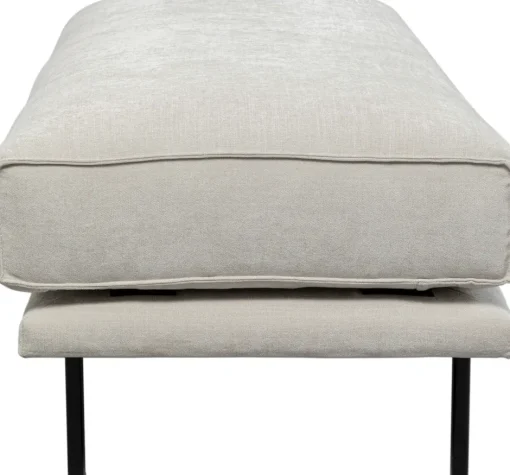 KARE Hocker Edna Creme 115x60cm