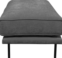 KARE Hocker Edna Grau 115x60cm