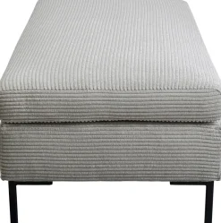KARE Hocker Gianni Cord Grau