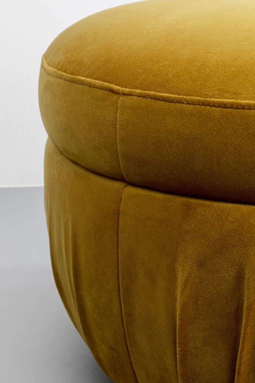KARE Hocker Nube Gelb Ø56cm
