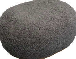 KARE Hocker Pebble Boucle Grau 81cm