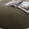 KARE Hocker Pebble Boucle Oliv 81cm