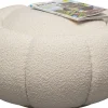 KARE Hocker Peppo Bloom Weiß Ø72cm