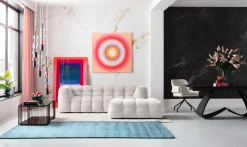 KARE Hocker Salamanca Creme 125x80cm