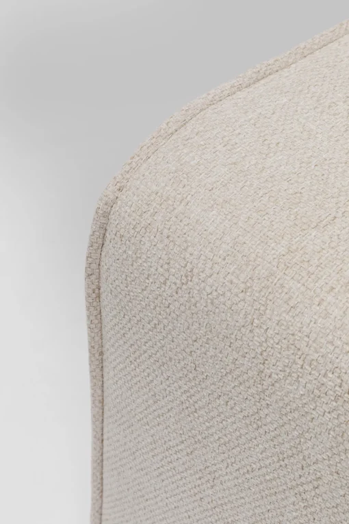 KARE Infinity Hocker Elements Creme 68x100cm