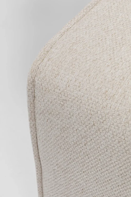 KARE Infinity Hocker Elements Creme 80x100cm