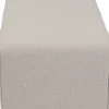 KARE Infinity Hocker Elements Creme 50x100cm