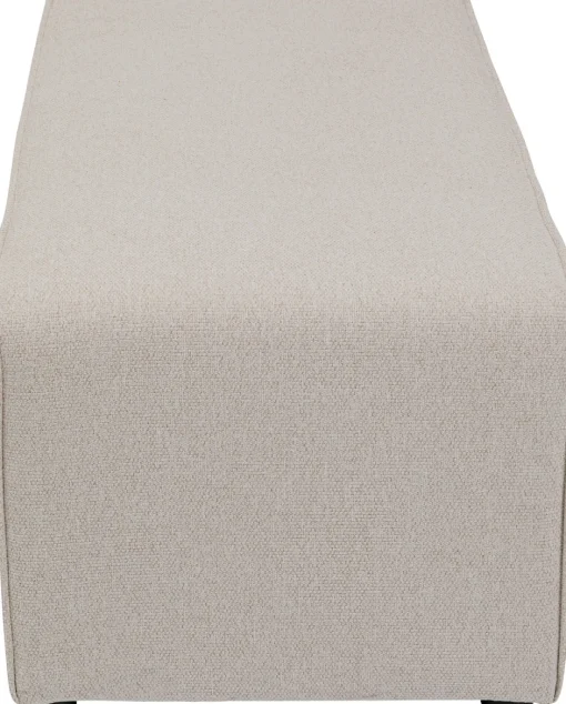 KARE Infinity Hocker Elements Creme 50x100cm