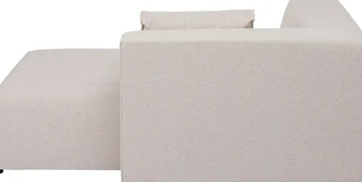 KARE Infinity Ottomane Elements Creme Rechts 182cm
