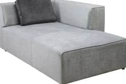 KARE Infinity Ottomane Elements Grau Rechts