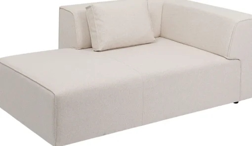 KARE Infinity Ottomane Elements Creme Links 182cm