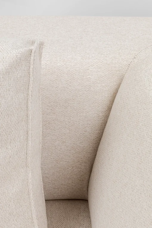 KARE Infinity Ottomane Elements Creme Links 182cm