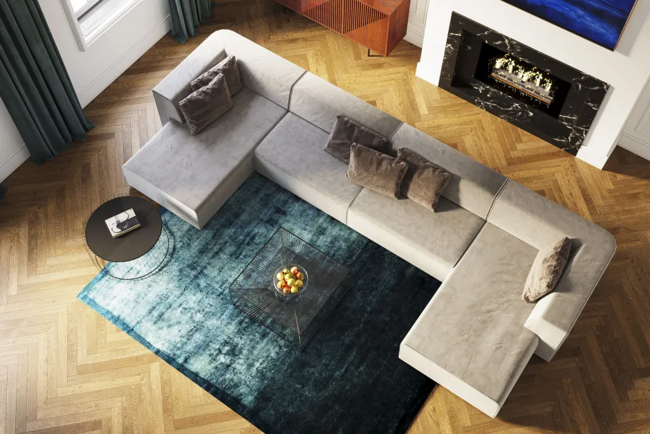 KARE Infinity 2-Sitzer 80 Elements Grau