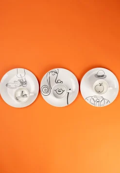 KARE Kaffeetasse Viso Donna (2/tlg.)