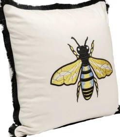 KARE Kissen Bee Weiß 45x45cm