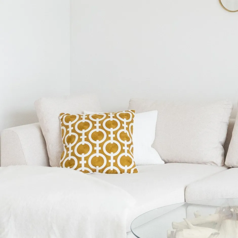 KARE Kissen Catena Chain 50x50cm