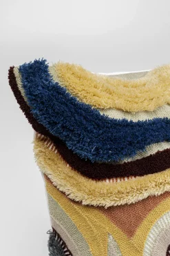 KARE Kissen Lava Braun 45x45cm