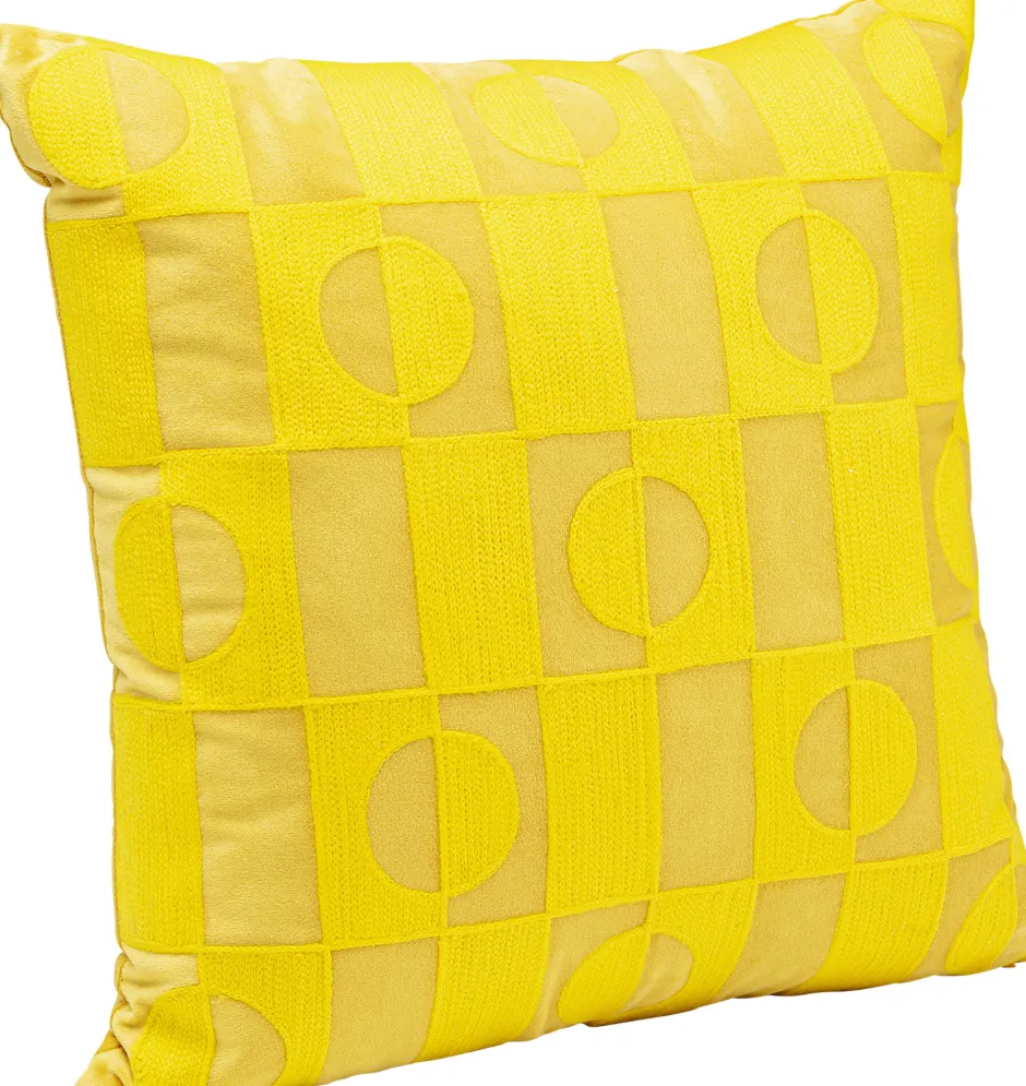 KARE Kissen Phase Gelb 45x45cm