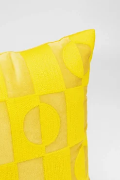 KARE Kissen Phase Gelb 45x45cm