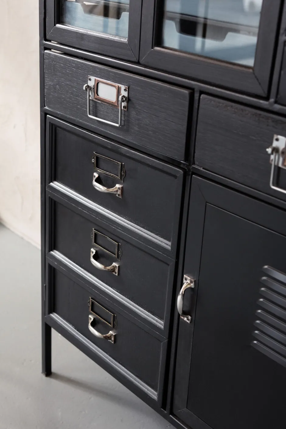 KARE Kommode Art Factory Schwarz