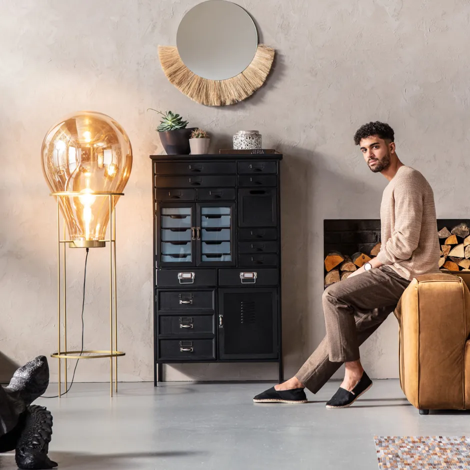 KARE Kommode Art Factory Schwarz