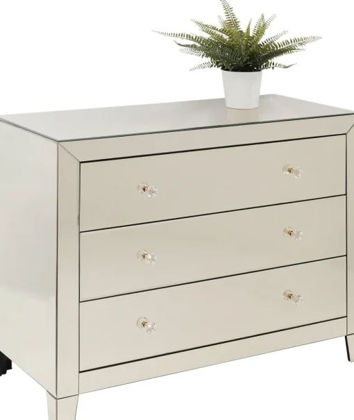 KARE Kommode Luxury Pearl 3 Schübe