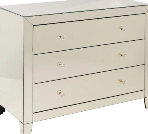 KARE Kommode Luxury Pearl 3 Schübe