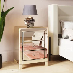 KARE Kommode Schmal Luxury 3 Schübe