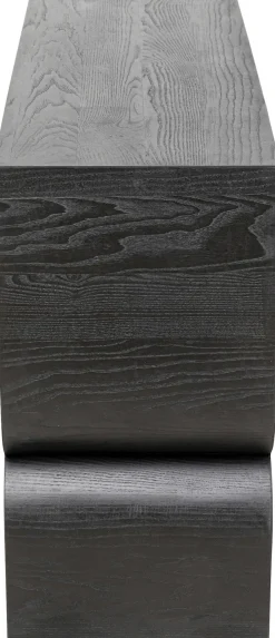 KARE Konsole Curve Schwarz 120x76cm