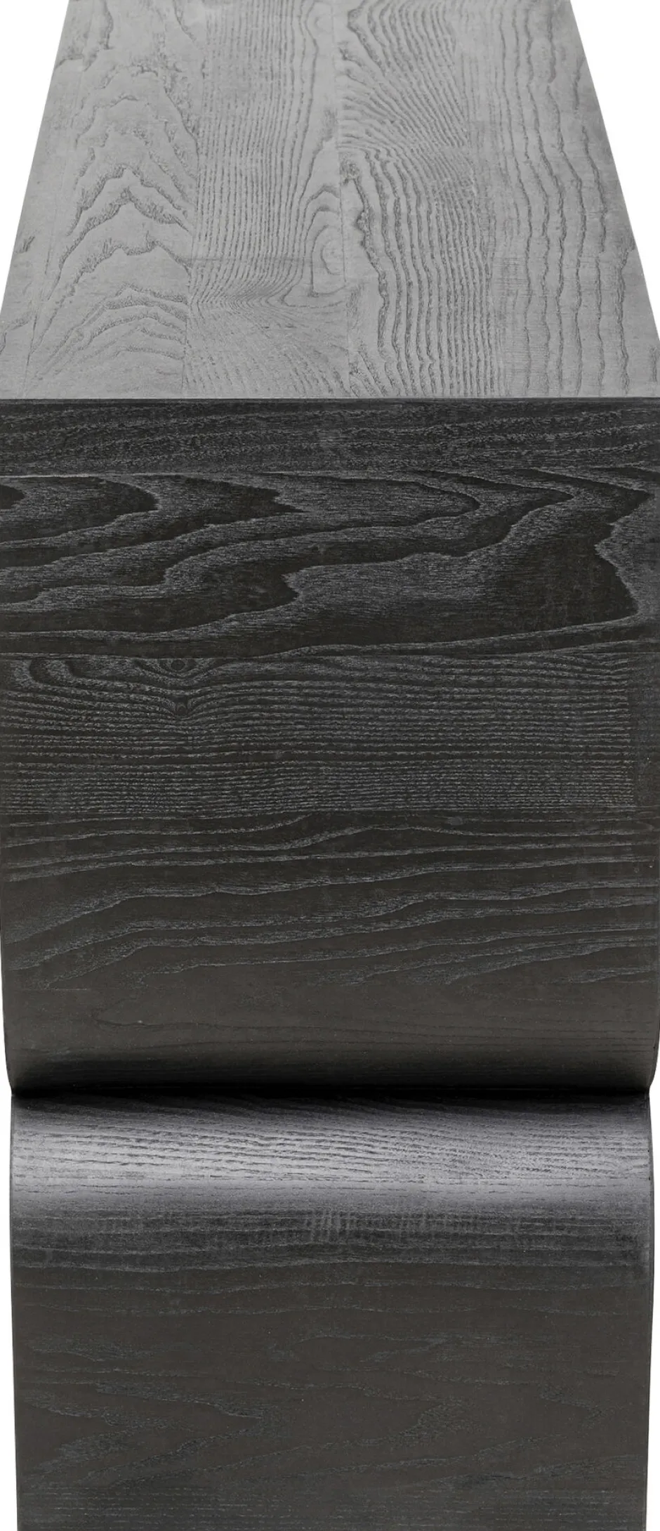 KARE Konsole Curve Schwarz 120x76cm