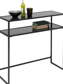 KARE Konsole Loft Schwarz 80x85