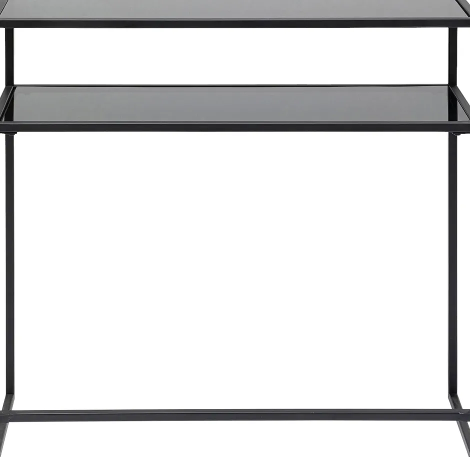 KARE Konsole Loft Schwarz 80x85