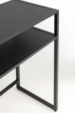 KARE Konsole Loftie Schwarz 80x80cm