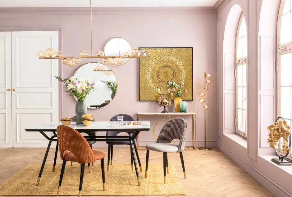 KARE Konsole Miami Loft Gold 120cm