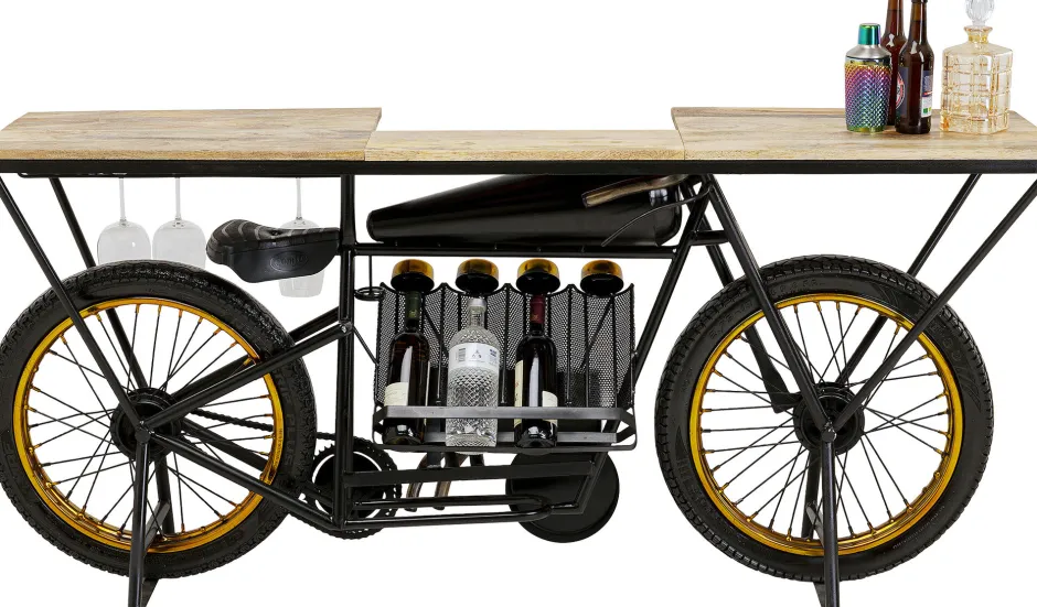 KARE Konsole Motorbike Schwarz