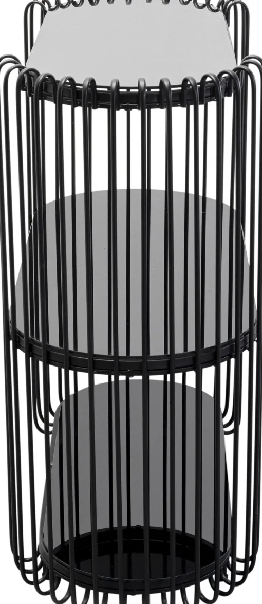 KARE Konsole Wire Schwarz 81x78cm