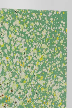 KARE Leinwandbild Flower Boat Grün Gelb 80x100cm